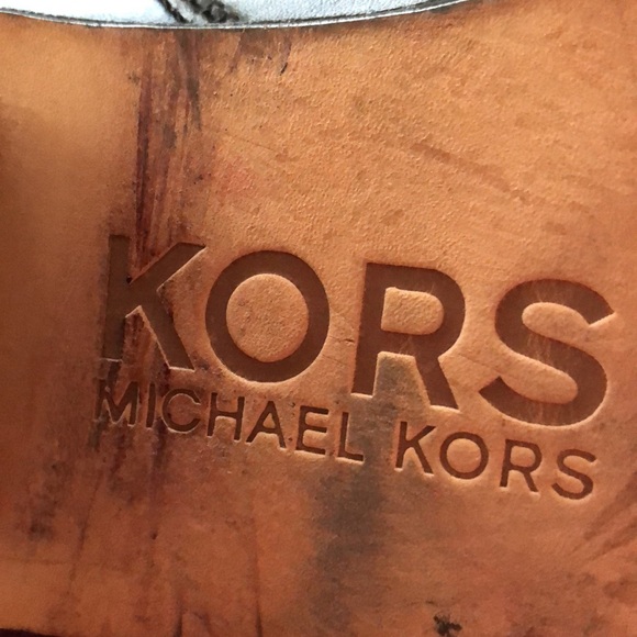 KORS MICHAEL KORS LEATHER WESTERN COWBOY BOOTS - Picture 9 of 9